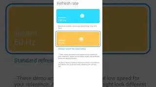 Change Screen Refresh Rate 60Hz - 144Hz ? | Mi 11X | Mi Phones | Mi
