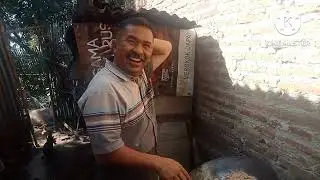 proses pembuatan nasi goreng buat hajatan