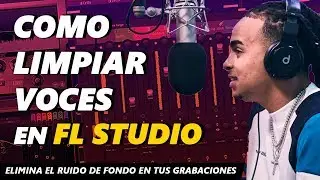 COMO LIMPIAR VOCES en FL STUDIO 🍋 ( Eliminar el ruido de fondo) Noise Gate