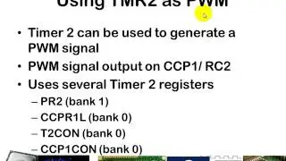 Introduction to Motor Control using Pulse Width Modulation and the PIC16F887