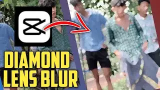 DIAMOND LENS BLUR VIDEO EDITING | INSTAGRAM REELS TRENDING LENS BLUR VIDEO EDITING | SADIQTALKS