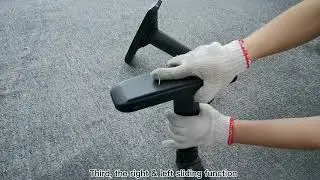 How to Adjust the Office Chair 4D Armrest N513