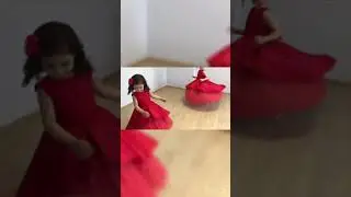 Платье красное