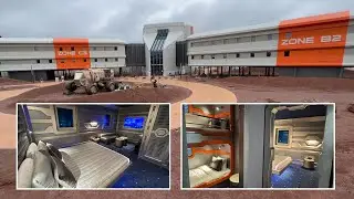 NEW! SPACE Hotel Tour | Better than Star Wars Hotel? | $255 VS $4000+ | "Station Cosmos Hotel"