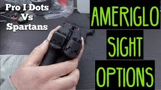AMERIGLO SIGHTS - Pro I Dots vs Spartans | Which is best for you?