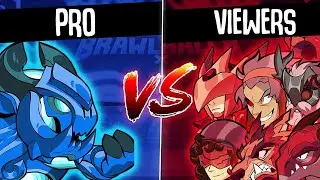 JOGUEI 1X7 NO BRAWLHALLA PRO VS VIEWERS