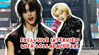 STRAY KIDS x Lollapalooza: Interview about the members' performance and highlights on stage!