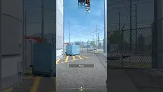 Дым на Outside | de_nuke #cs2 #cs2smokes #shorts