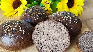 How easy it is to bake healthy bread in 20 minutes. No yeast!