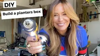 DIY: How to build a planter's box - Barbara K