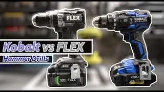 Flex Turbo vs Kobalt XTR (Hammer Drills)