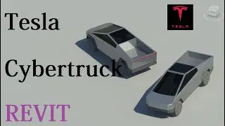 Revit Family creating Tesla Cybertruck