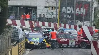 Tom Coronel Crash in Macau