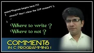 Comment in C Language| Comment in C How to write comment in C