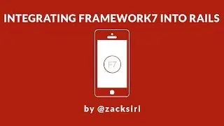 Integrating Framework7 into Rails