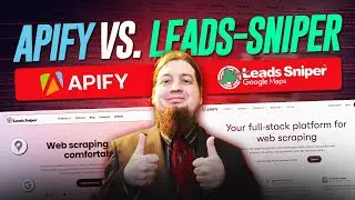 Apify vs. Leads Sniper: Which Google Maps Extractor Delivers Better Results? 🔥
