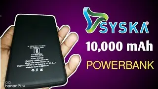 syska power bank 10000mah | Unboxing and review | in hindi