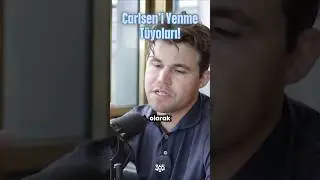 Magnus Carlsen'in ağzından Carlsen'i yenme tüyoları videonun sonunda!😮 #chess #magnuscarlsen