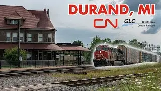 Railfanning Durand, MI: July and August 2024