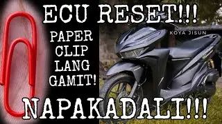 PAANO MAG RESET NG ECU | D.I.Y