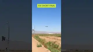 FLAWLESS APPROACH BEFORE LANDING #f35lightning #fighterjets #shorts