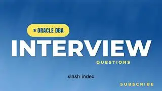 Oracle DBA  Performance Tuning Interview questions.| Performanceques4