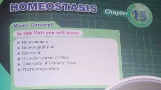 XII BIOLOGY CHAP 1 HOMEOSTASIS |Part-2|Feed back system| New STB @mdcattest