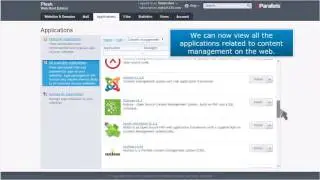 11) How to find and install applications in Plesk by Gecko Websites