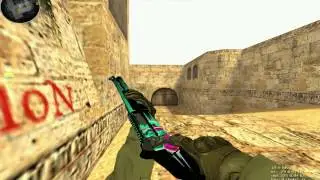 V3 сборка оружия N1 ST6 Gloveиз CS GO для CS 1.6 {HD} + {Анимация}