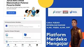 Cara Mudah Download Bahan Ajar Modul Ajar RPP dan Perangkat Ajar di PMM
