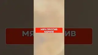 ТЕННИСНЫЙ МЯЧ vs КАМЕНЬ - кто победит? 🎾💥 