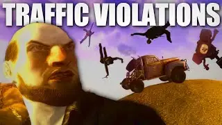 Fallout New Vegas but it's me and my car ruining quests for 15 minutes straight
