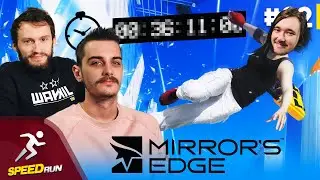 Hugo et Laink commentent la run impressionnante de Glost sur Mirror's Edge | SpeedRun #02