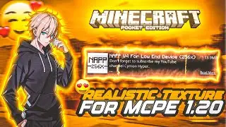 MCPE Textures Pack 1.20 | NAPP V4 For MCPE 1.20 Patch | Realistic Texture Pack | On Android