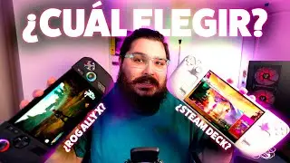 ¿Qué handheld PC elegir entre todos? ¿Vale la pena una Steam Deck, ROG Ally o Legion Go? 🤔