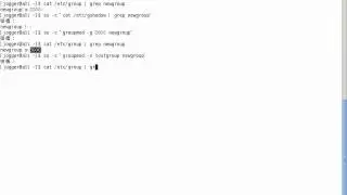 groupadd, groupmod, gpasswd, groupdel 等指令