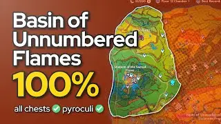 Basin of Unnumbered Flames 100% exploration guide
