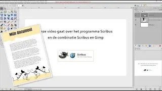 Werken met Scribus in combinatie met Gimp