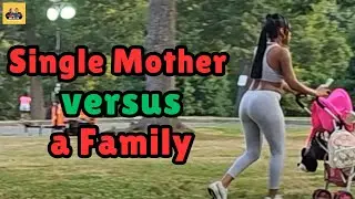 Black Single Mother Versus a Black Family in Baltimore.