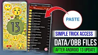 data/obb not showing after android 13 update | access data/obb files without root after android 13.