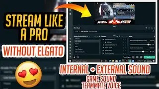 HOW TO STREAM  WITHOUT ELGATO || LIKE A PRO ||