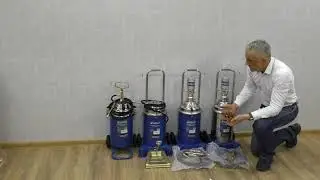 Наша НОВАЯ линейка нагнетателей густой смазки!