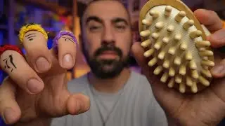 If you're in a bad mood today, let's improve it with a scalp massage - ASMR