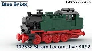 BlueBrixx Special 102532 Steam Locomotive BR92