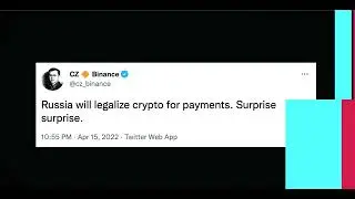 Crypto legalization in Russia | First taxes in 2023 | Deanon of all | Cryptocurrency news