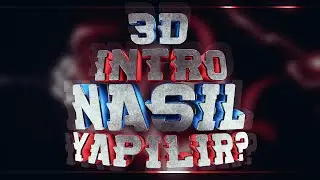 3D Intro Nasıl Yapılır?