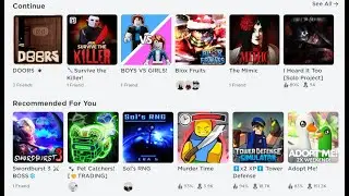 🔴[ Live Roblox ] Thử chơi các tựa game trên roblox 