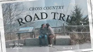 Cross Country Road Trip 🧳 1 month exploring the east coast | Florida → Maine