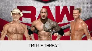 RAW - Rock Is Back! WWE 2k20 - My Universe! Shawn Michaels vs The Rock vs Dolph Ziggler!!!