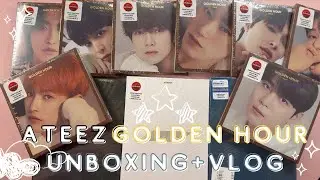 에이티니 브이로그| Unboxing Ateez Golden Hour Pt. 1 + Spend the day with me vlog ☺️